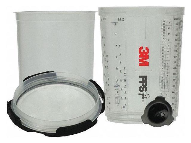 Photo 1 of 3m Spray Cup System Kit, 28 fl. oz. Capacity, 1 EA