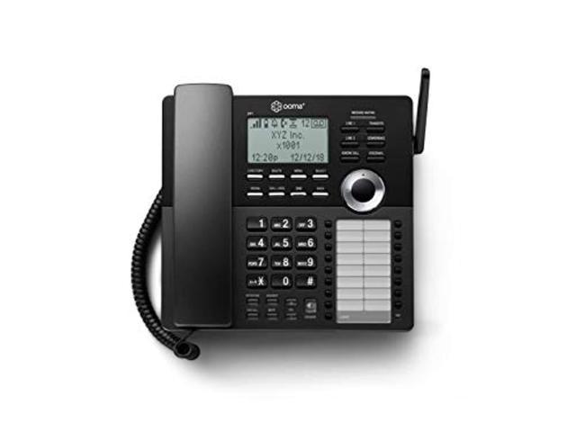 Ooma DECT 6.0 Corded/Cordless Phone - Black