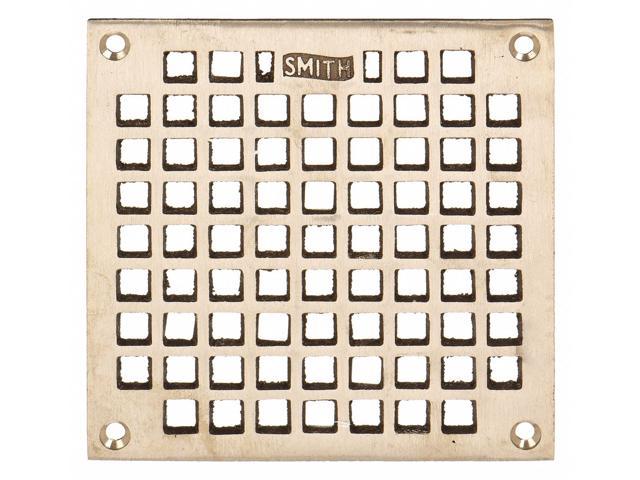 Jay R Smith Mfg Co Floor Drain Grate 6 Square Floor Drains For