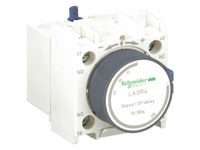 SCHNEIDER ELECTRIC LADR4 IEC Timer Module,1NO/1NC,10 to 180sec - Newegg.com