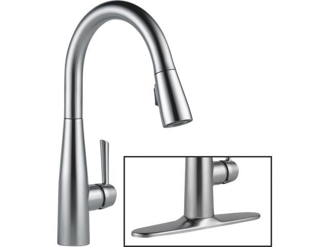 Delta Faucet 1h Stainless Steel Kitchen Faucet 9113 Ar Dst