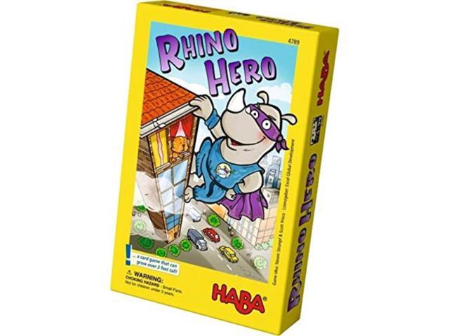 HABA Rhino Hero A Heroic Stacking Card Game for Ages 5 and Up - Triple Award Winner