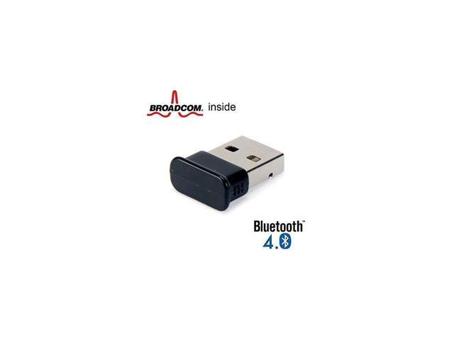 GMYLE Bluetooth Adapter Dongle, Ultra-Mini USB Broadcom BCM20702 Class 2 Bluetooth V4.0 Dual Mode Dongle Wireless Adapter with LED