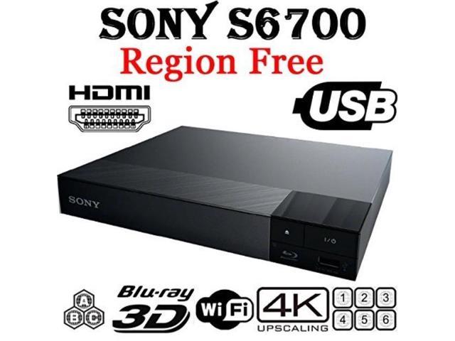 Sony ps6700 2k 4k Upscaling Bluetooth 2d 3d Wifi Multi System Region Free Blu Ray Disc Dvd Player v Newegg Com