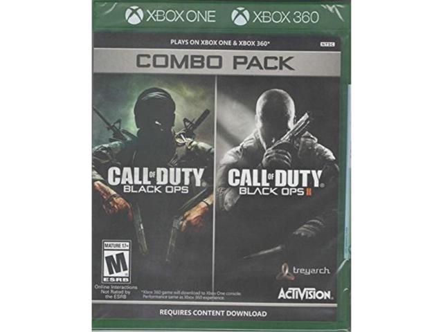 call of duty black ops 1 & 2 combo pack xbox one