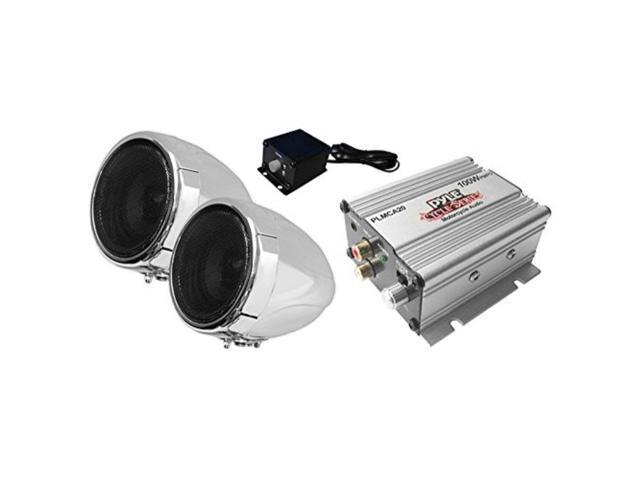 pyle motorcycle two 3 inch speakers