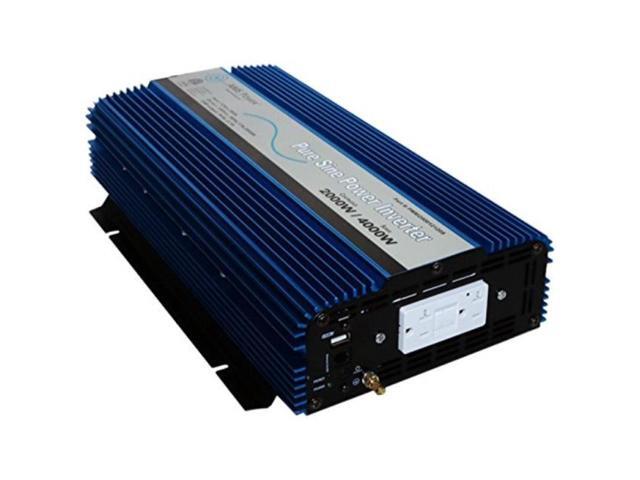 aims 2000 watt pure sine power inverter 12 vdc to 120 vac usb port - Newegg.com