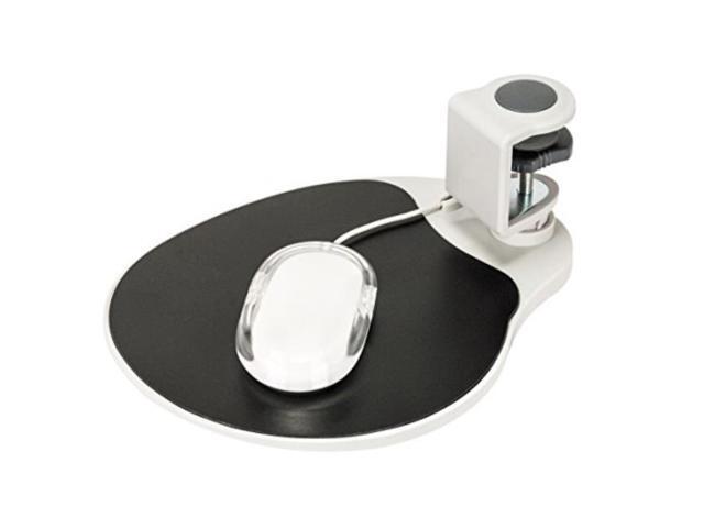 Clamp On Mouse Platform Under Desk Shelf Rotating 360 Degree Adjule Ergonomic Pad With Wrist Rest 2 And Make One Keyboard Tray