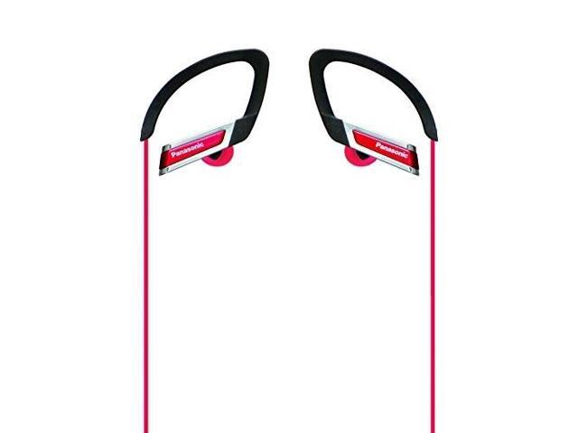 panasonic clip headphone stereo mini plug red rphs200r