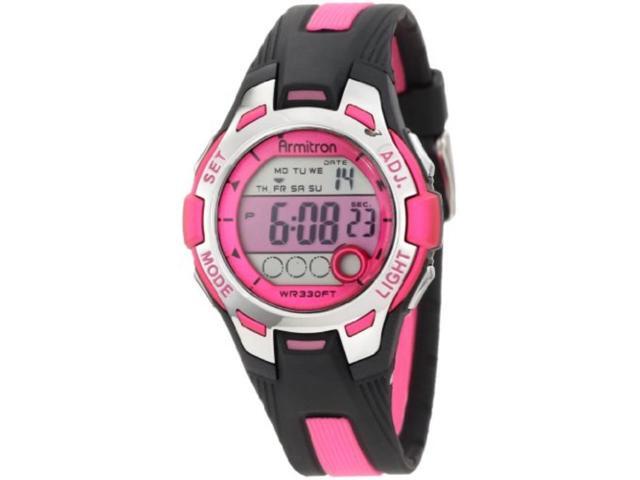 armitron pink watch