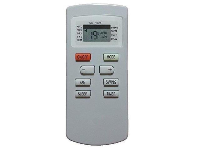 ying ray replacement for danby air conditioner remote control for model ...