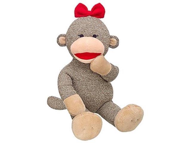 stuffed sock monkey