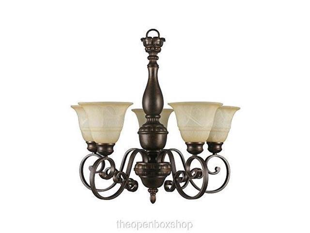 Hampton Bay Carina 5 Light Chandelier Newegg Com