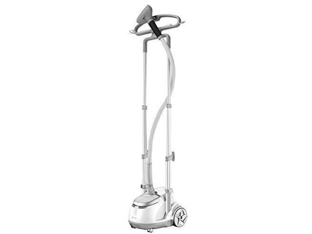 Photo 1 of **USED*** 
salav professional series dual bar garment steamer with foot pedals, gs45dj silver