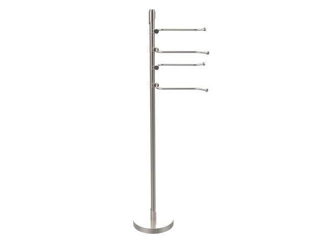 Allied Brass Tr 84 Sn Floor Standing 49 Inch 4 Pivoting Swing Arm