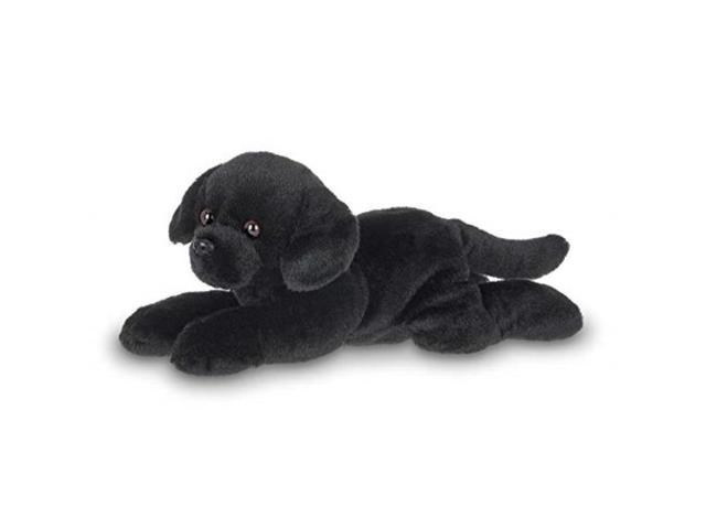 stuffed black lab puppy
