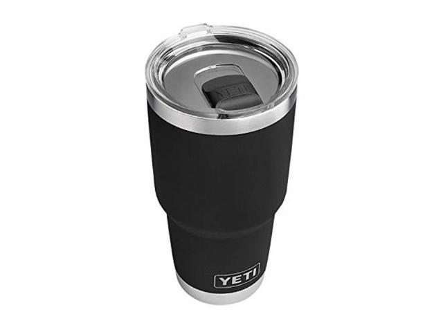 yeti rambler 30 oz stainless steel vacuum insulated tumbler w/magslider lid, black