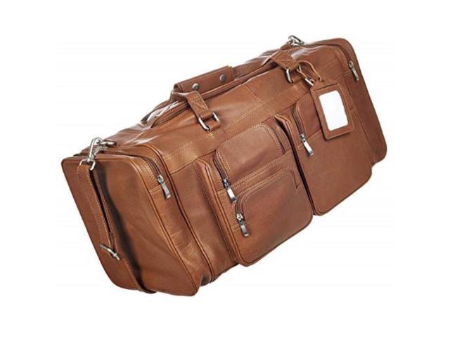 viosi malibu 22 inch genuine leather duffel travel bag sports gym