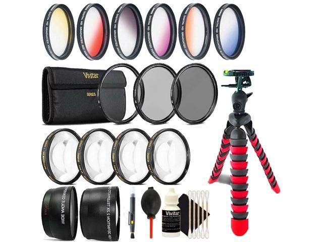 52mm Top Professional Lens Kit + Tripod for Nikon D5300 D5200 D5100 D5000 D7000