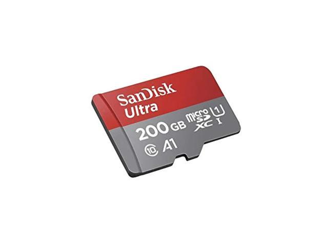 SanDisk 200GB Ultra Micro SDXC Memory Card Bundle Works with Samsung Galaxy J7 Duo TM J7 Refine Plus Everything But Stromboli SDSQUAR-200G-GN6MN Card Reader J7 Star Cell Phone UHS-I Class 10 