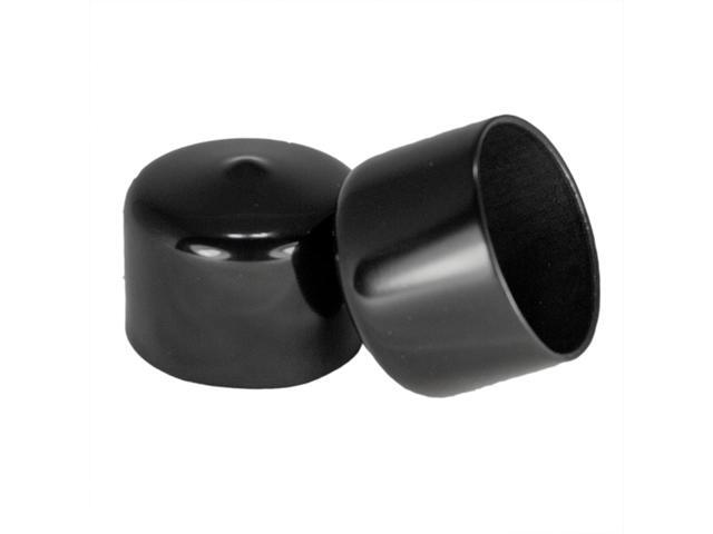 Flexible Vinyl Square Tubing End Cap Hole Cover Plastic Rubber Tube Pipe Post 2" 