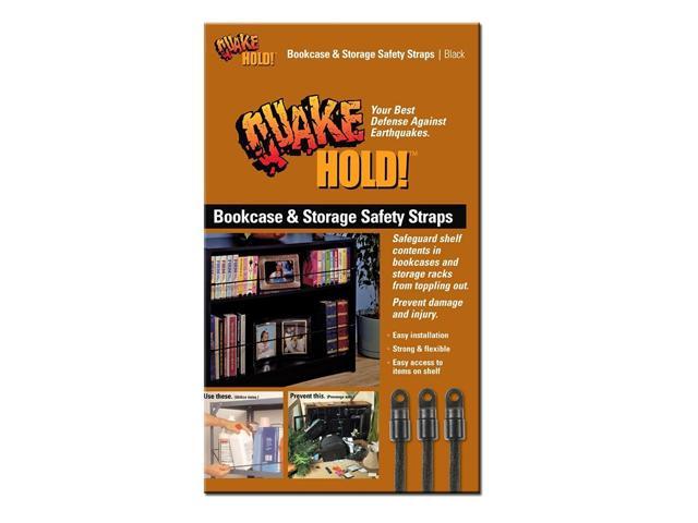 Quakehold! 5040 Bookcase Storage Strap - Earthquake Preparedness Supplies