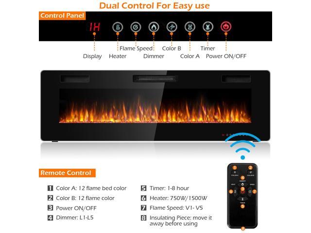60 Electric Fireplace Recessed Ultra Thin Wall Mounted Heater Multicolor Flame Newegg Com - Electric Fireplace Recessed Ultra Thin Wall Mounted Heater Multicolor Flame 60 Electric Fireplace Recessed Ultra Thin Wall Mounted Heater Multicolor Flame Newegg Com - Electric Fireplace Recessed Ultra Thin Wall Mounted Heater Multicolor Flame