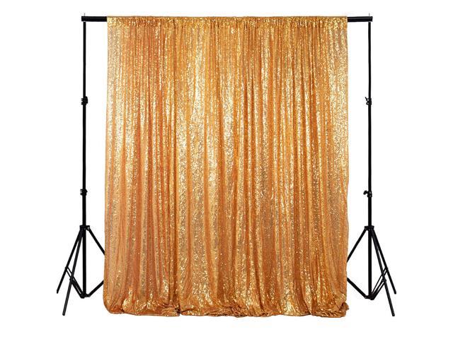 TRLYC 5FTx7FT Sparkly Silver Sequin Backdrop Sequin Curtain for Christmas Day 