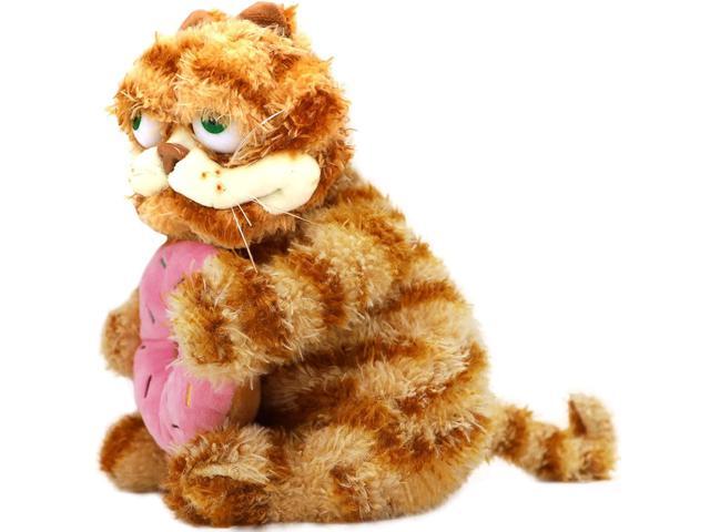 fat orange cat stuffed animal