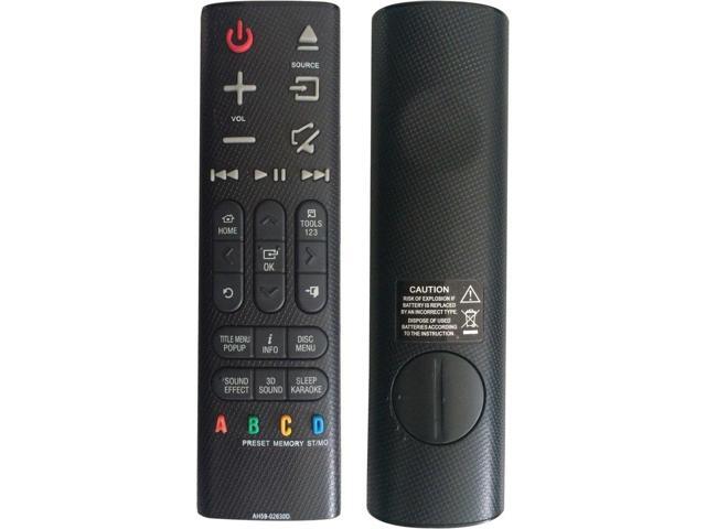 samsung soundbar universal remote