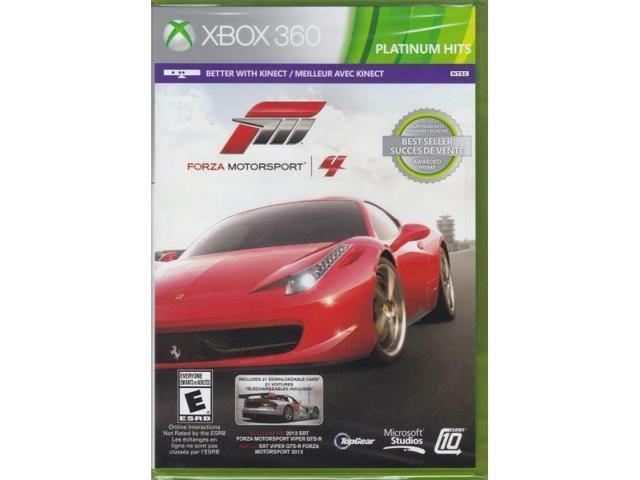 Forza Motorsport 4 Microsoft Xbox 360 Real Life Racing Simulator Kinect New Newegg Com