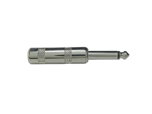 1//4 MONO TS heavy duty male audio speaker Instrument cable connector plug JACK