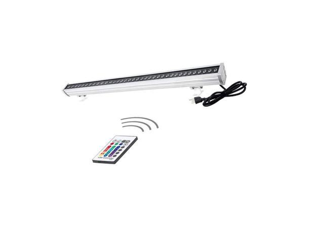 H Tek 108w Rgbw Led Wall Washer Light Color Changing Linear Strip With Newegg Com
