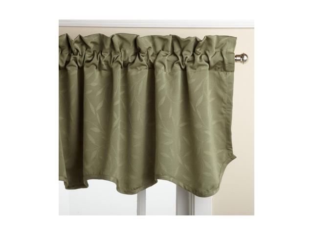 Lorraine Home Fashions Whitfield 52 Inch By 18 Inch Scalloped