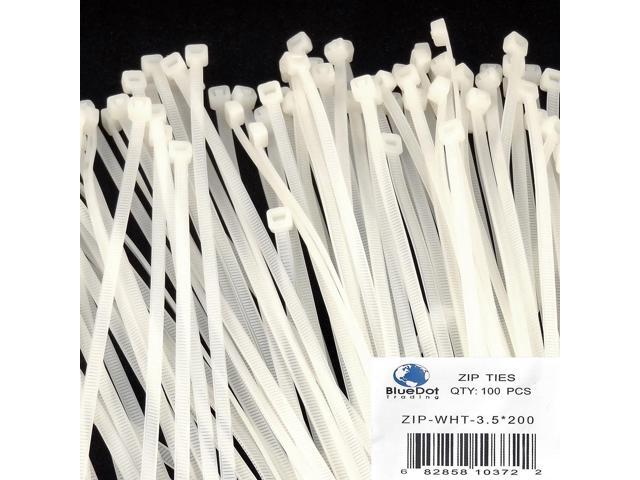 Tie Wraps 100 GREY Cable Ties Zip Ties