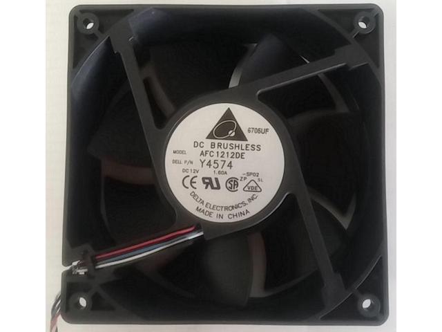 Delta Afc1212de-sp02 (dell P N Y4574) 120mmx38mm Extreme Hi Fan, Pwm 