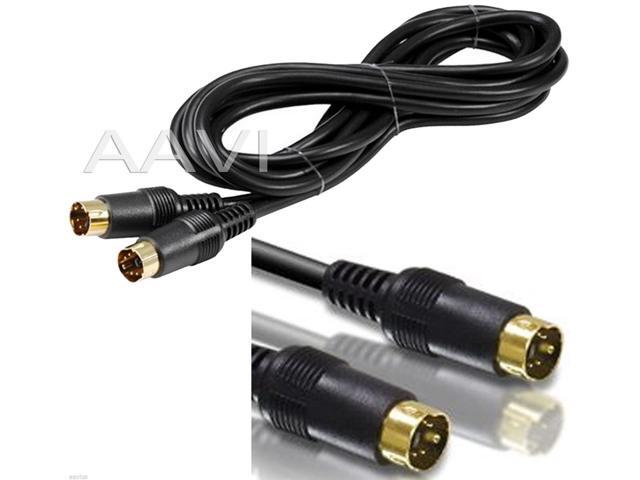 4-PIN SVideo Cord S-Video Cable Gold-Plated SVHS Cmple 75 Feet
