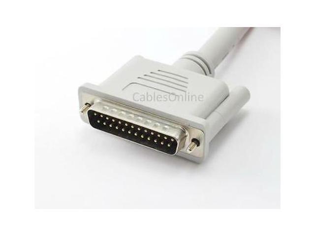CablesOnline SC-101 3ft DB25 Male to CN50 Male SCSI 50-Conductors Cable