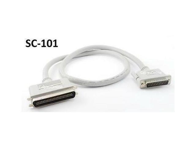 CablesOnline SC-101 3ft DB25 Male to CN50 Male SCSI 50-Conductors Cable