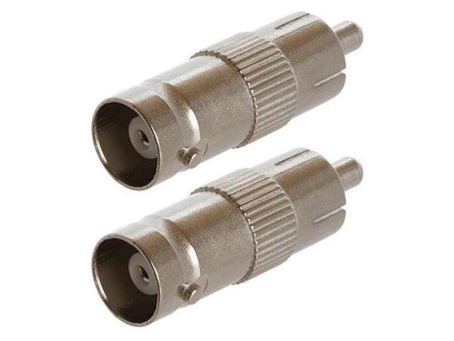 2X BNC Female To BNC Female Connector couplers Adapter For CCTV Video Camera