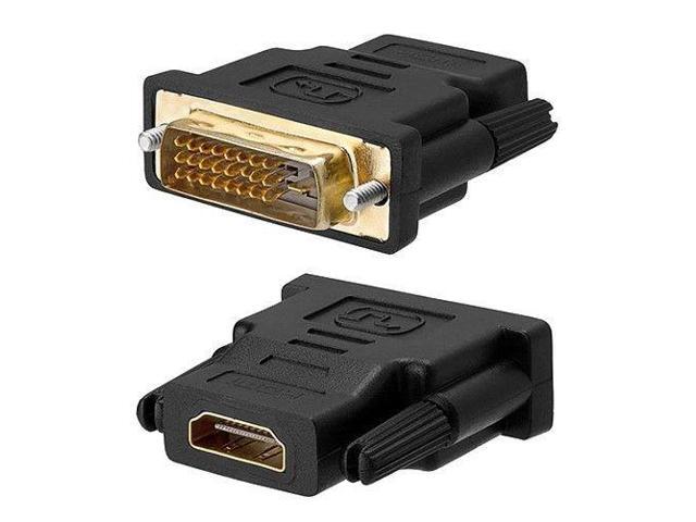 DVI-D to HDMI Video Adapter DVI-D Single Link Male to HDMI Female Converter