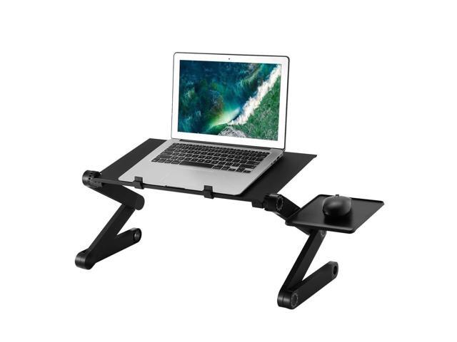 Portable Laptop Stand For Bed Cozy Aluminum Vented Lap Workstation Desk With On Newegg Com