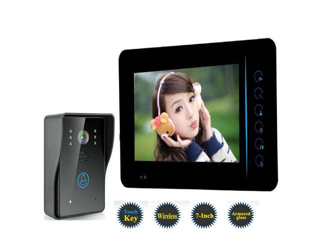 7 Tft Screen Video Monitor Wireless Door Phone Doorbell Ir Cut