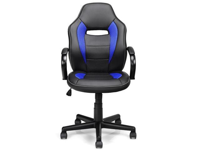 Office Racing Gaming Swivel Computer Desk Chair Wheels Armrest Adjustable Height Newegg Com