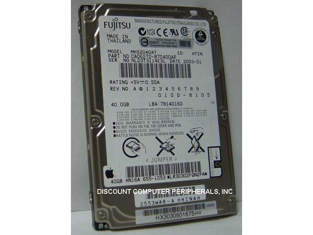 MBA3073RC Fujitsu 73.5GB 15K SAS 16M 3.5" Hard Drive 