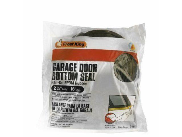 Frost King G16 Nail On Rubber Garage Door Bottom Seal 2 1 4 Inch