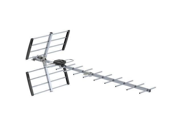 Leadzm 1080p Outdoor Amplified Hdtv Digital Tv Antenna 120miles Long Range Uhf