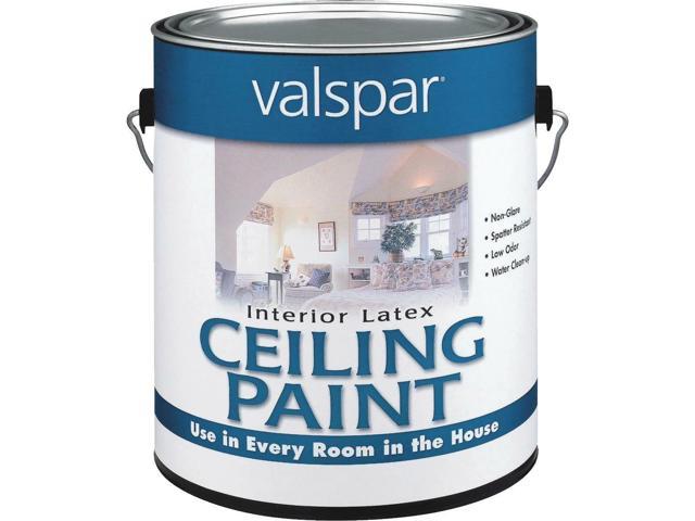 Valspar Int White Ceiling Paint Newegg Com