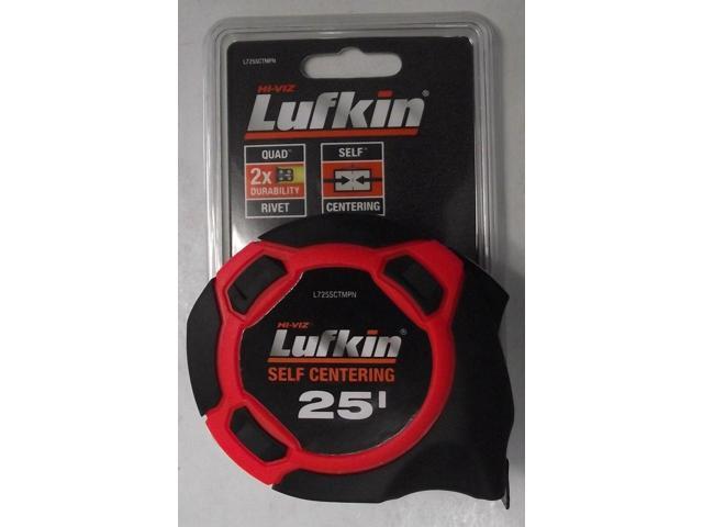Lufkin 1 Inch X 25 Foot Self Centering Power Return Tape