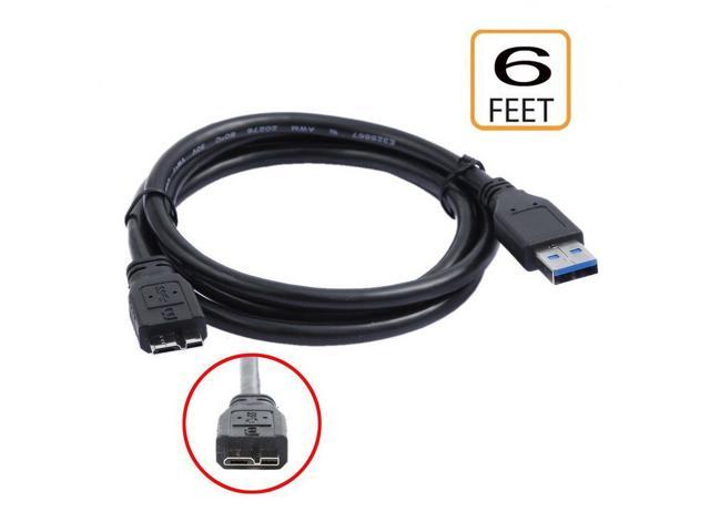 6ft Usb 3 0 Data Sync Cable Cord For Seagate Freeagent